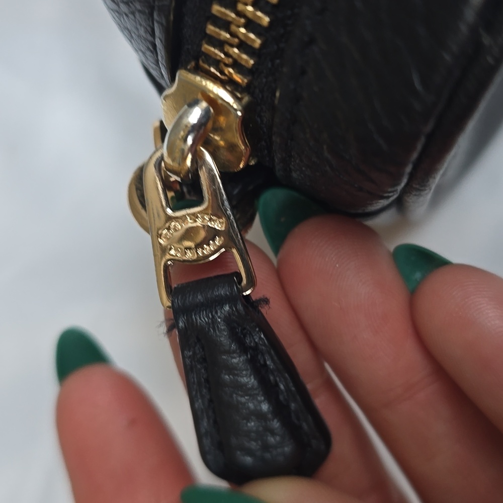 Coach Jes Black Stagecoach Crossbody Gold chain strap - Picture 6 of 11